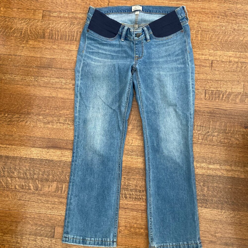 J. Crew Maternity Billie Demi Boot Crop Size 28